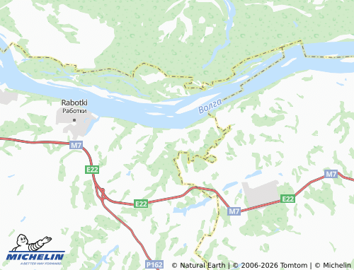 MICHELIN-Landkarte Tatinets - ViaMichelin
