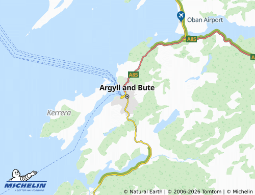 Mappa MICHELIN Oban - ViaMichelin
