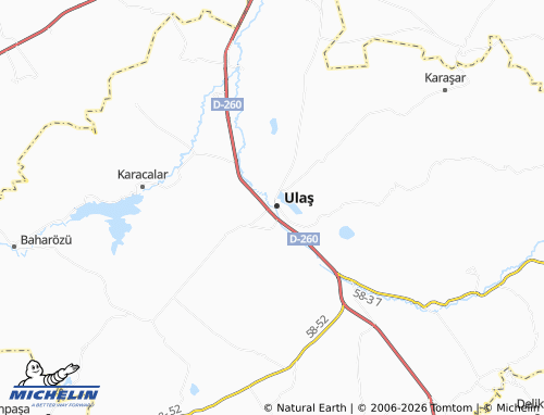 Mapa MICHELIN Yeşilyurt - ViaMichelin