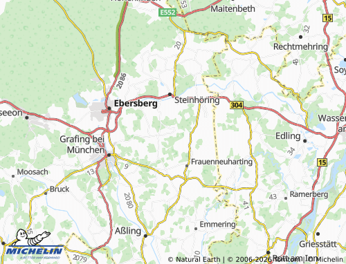 MICHELIN Pollmoos map - ViaMichelin