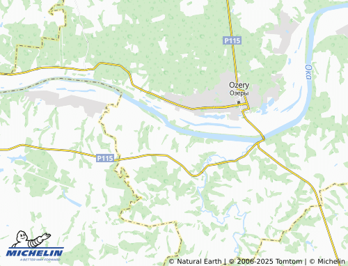 MICHELIN Red'kino map - ViaMichelin