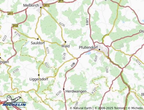 MICHELIN Riedetsweiler map - ViaMichelin