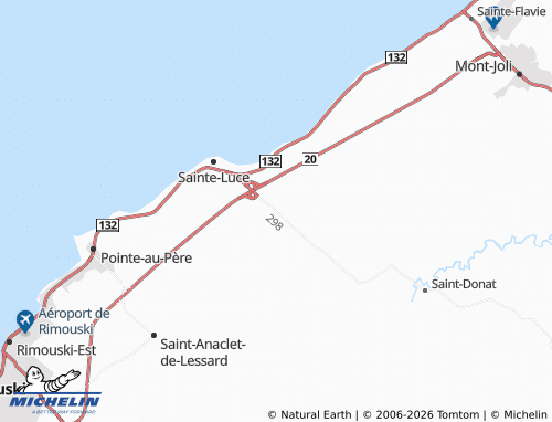 Carte MICHELIN Luceville - ViaMichelin