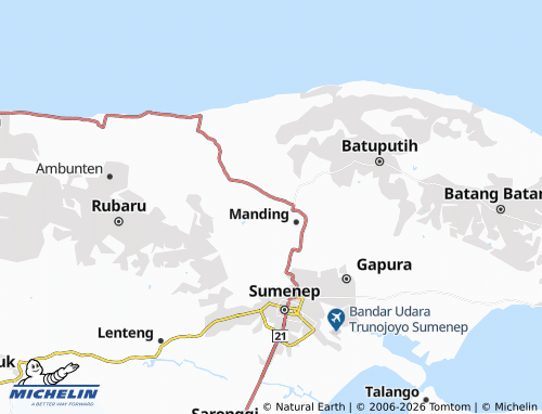Carte MICHELIN Jabaan - ViaMichelin