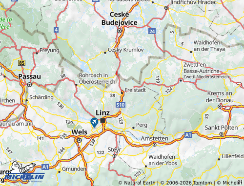 MICHELIN Freistadt map - ViaMichelin