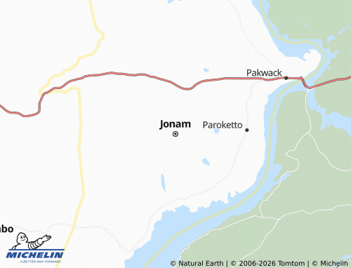 Carte MICHELIN Jonam - ViaMichelin
