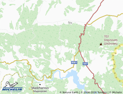 Carte MICHELIN Efrem - ViaMichelin