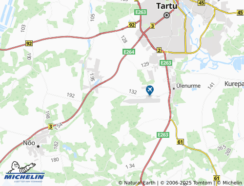 MICHELIN Laane map - ViaMichelin
