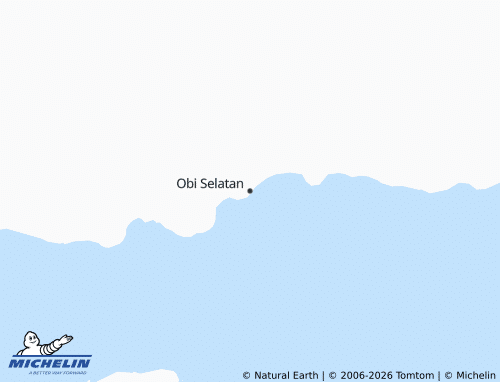 MICHELIN Obi Selatan map - ViaMichelin