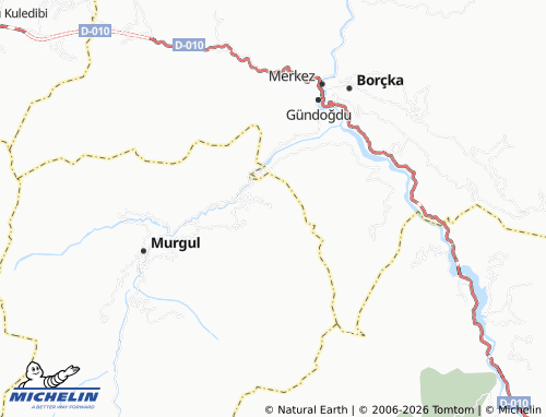 Mappa MICHELIN Korucular - ViaMichelin
