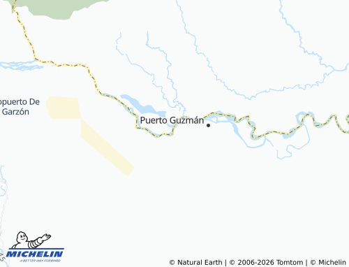Mapa MICHELIN Puerto Guzmán - ViaMichelin