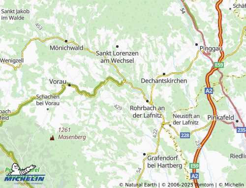 Carte MICHELIN Lebing - ViaMichelin