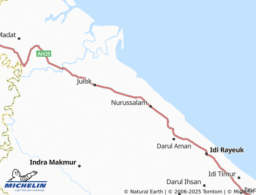 MICHELIN Kampung Keude Bagok Dua map - ViaMichelin