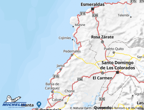 Mappa MICHELIN Pedernales - ViaMichelin