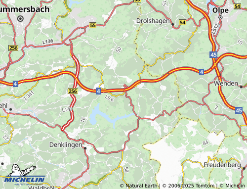 MICHELIN-Landkarte Hasbach - ViaMichelin