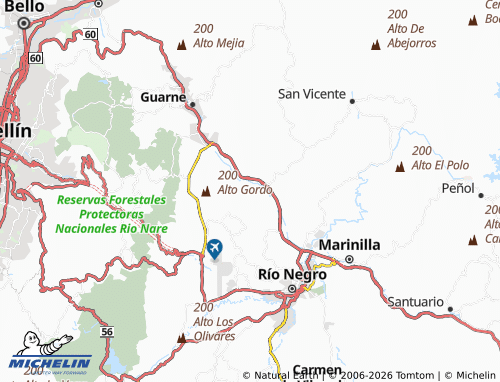 Carte MICHELIN Berracal - ViaMichelin