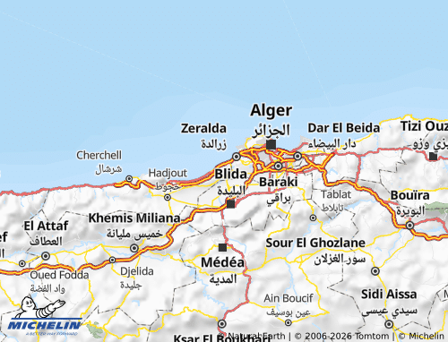 Carte MICHELIN Koléa - ViaMichelin