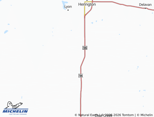 Mappa MICHELIN Lost Springs - ViaMichelin