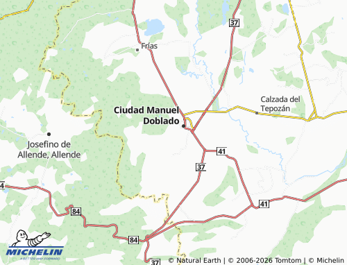 Mappa MICHELIN Ojo Deagua - ViaMichelin