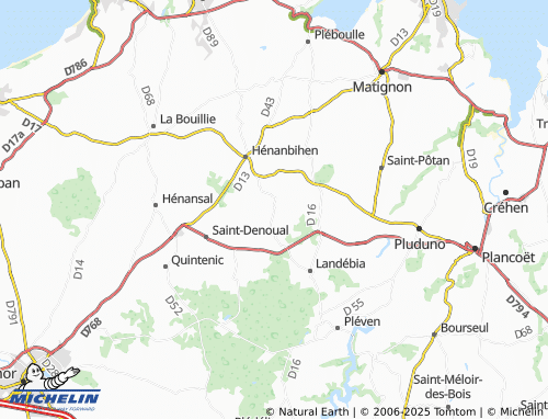 MICHELIN Le Fais map - ViaMichelin