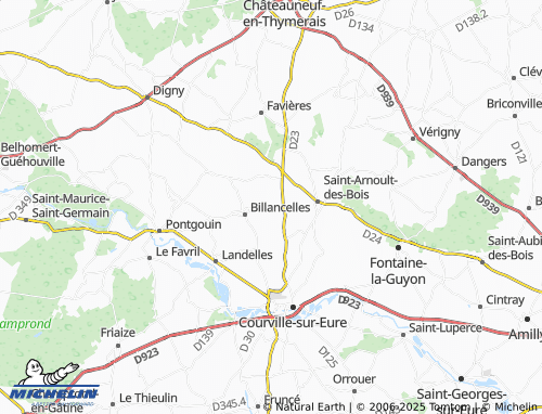 Carte MICHELIN Le Tronchay - ViaMichelin
