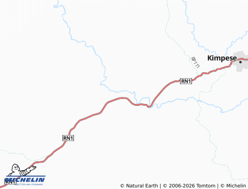 Mappa MICHELIN Kwilu - ViaMichelin