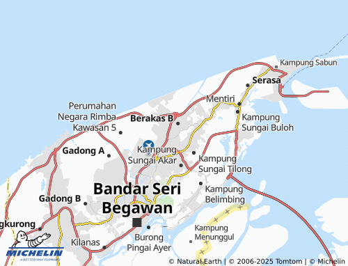 Carte MICHELIN Perumahan Negara Lambak Kanan Kawasan 4 - ViaMichelin
