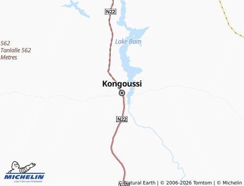 Mapa MICHELIN Kongoussi - ViaMichelin