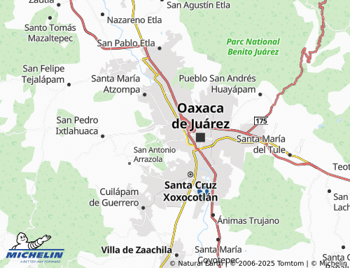 MICHELIN Lázaro Cárdenas map - ViaMichelin