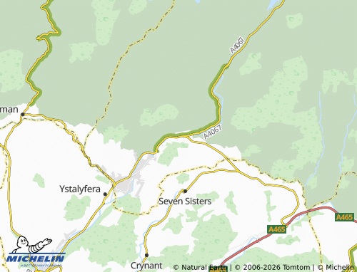 Mappa MICHELIN Abercraf - ViaMichelin