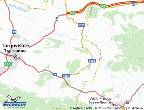 MICHELIN Osen map - ViaMichelin