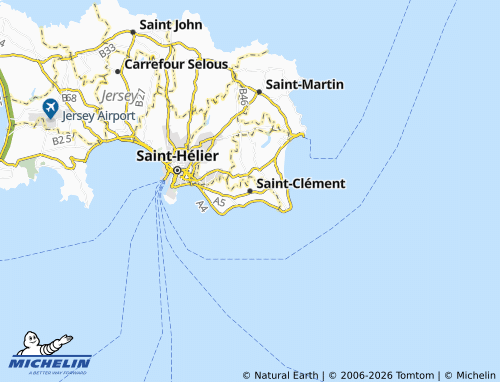 Mappa MICHELIN Saint Clement - ViaMichelin