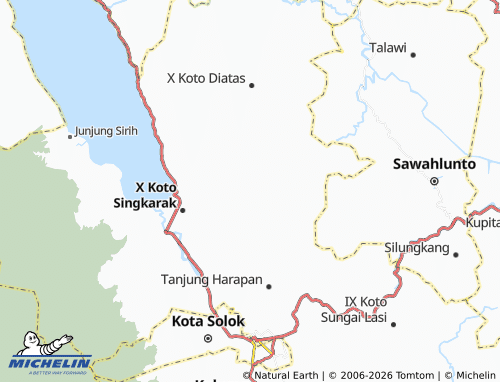 Mapa MICHELIN Paninjauan - ViaMichelin