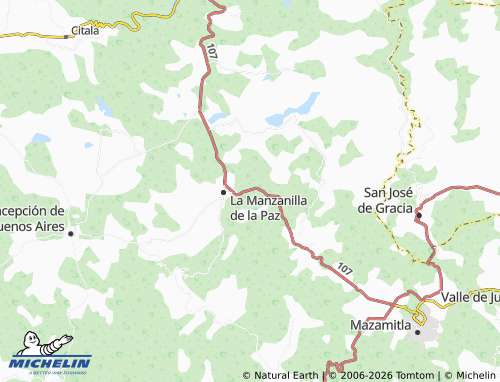 Mapa MICHELIN Lázaro Cárdenas - ViaMichelin