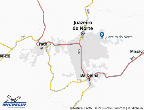 Mapa MICHELIN Frei Damião - ViaMichelin