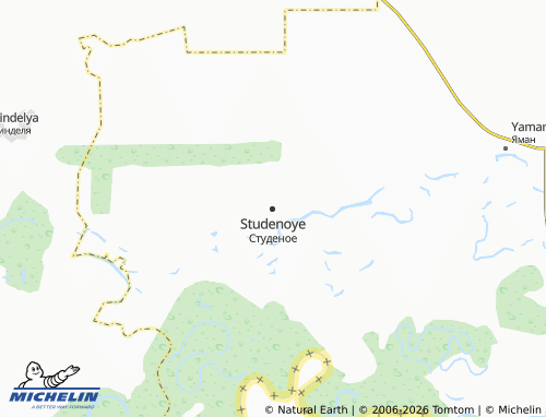 MICHELIN-Landkarte Studenoye - ViaMichelin