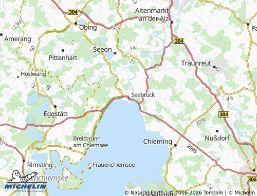 Mappa MICHELIN Seebruck - ViaMichelin