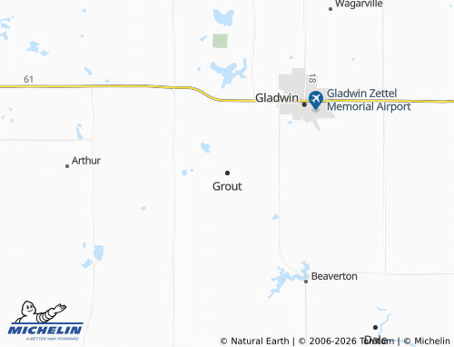 Mappa MICHELIN Grout - ViaMichelin