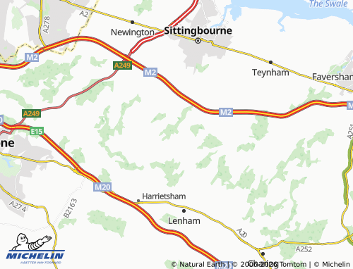 Mappa MICHELIN Frinsted - ViaMichelin