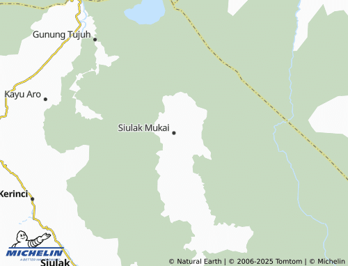 MICHELIN Siulak Mukai map - ViaMichelin