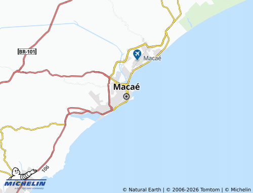 Mapa MICHELIN Macae - ViaMichelin