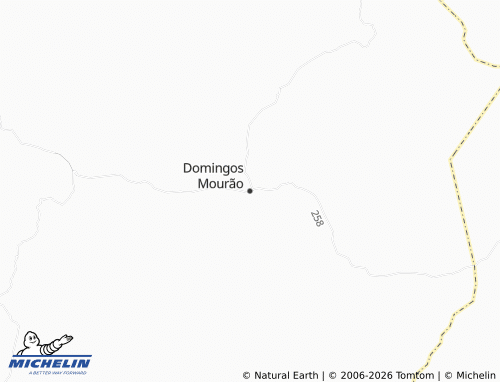 Mapa MICHELIN Domingos Mourão - ViaMichelin