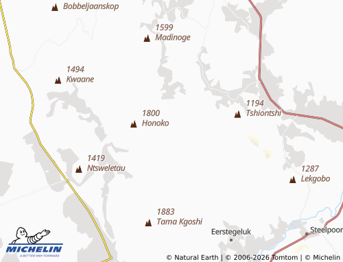 MICHELIN-Landkarte Genokakop - ViaMichelin