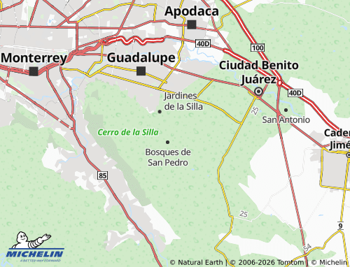 MICHELIN La Maestranza map - ViaMichelin