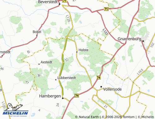 MICHELIN Steden map - ViaMichelin