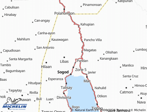MICHELIN Dagsa map - ViaMichelin