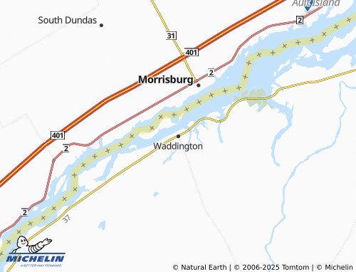 MICHELIN Waddington map - ViaMichelin