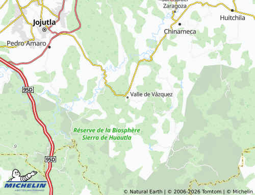 Carte MICHELIN Valle de Vázquez - ViaMichelin
