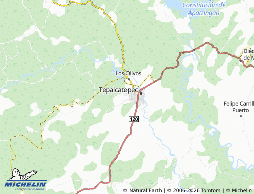 Mappa MICHELIN Los Laureles - ViaMichelin