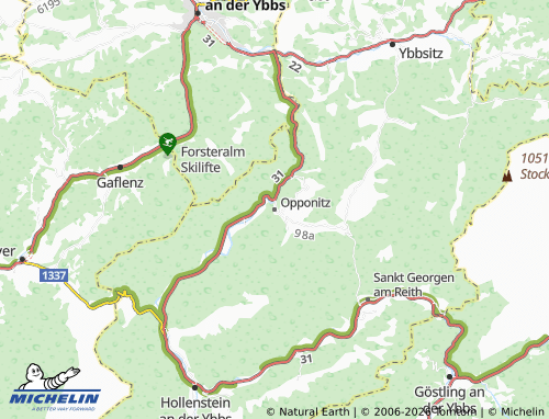 Mappa MICHELIN Opponitz - ViaMichelin